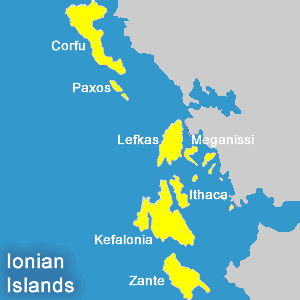 ionian islands